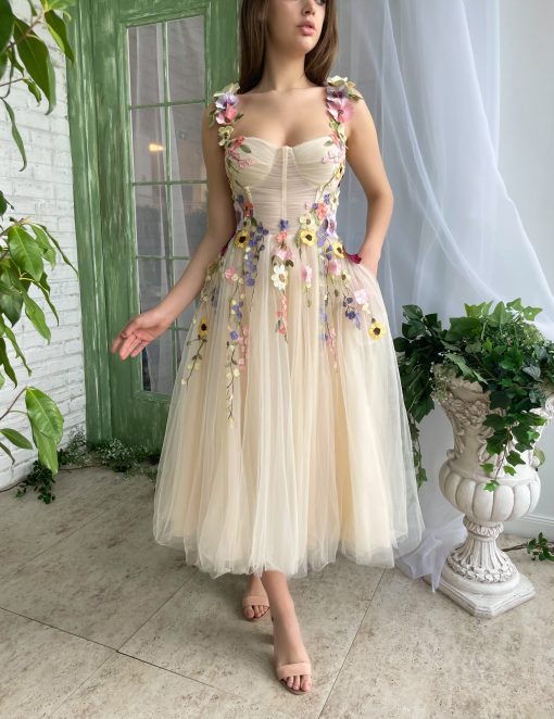 Teuta matoshi-Greenhouse Blossom Gown