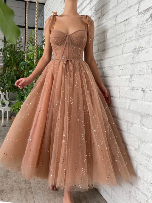 Teuta matoshi-Golden Mirage Sands Dress