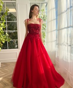 Teuta matoshi-Cherry Blossom Elegance Gown
