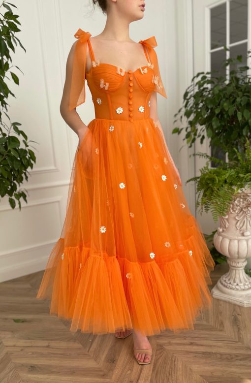 Teuta matoshi-Daisy Sun Ruffle Dress