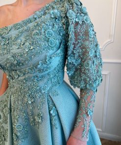 Teuta matoshi-Cerulean Skies Gown