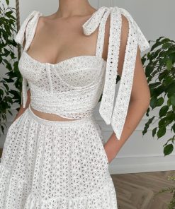 Teuta matoshi-Calla Lily Bloom Gown