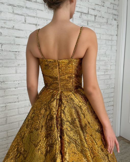 Teuta matoshi-Autumn Leaves Gown - Image 2