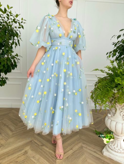 Teuta matoshi-Garden in the Sky Dress