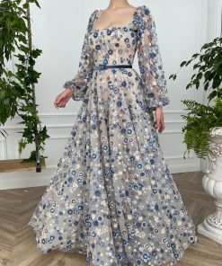 Teuta matoshi-Larkspur Fields Gown