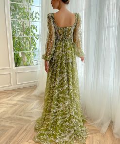 Teuta matoshi-Evergreen Iris Gown 2
