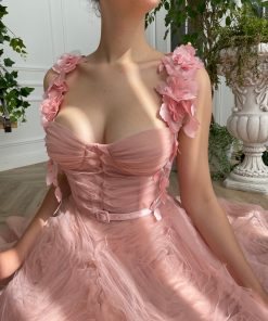 Teuta matoshi-Peach Parfait Dress 2