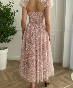 Teuta matoshi-Pink Ivy Dress 2