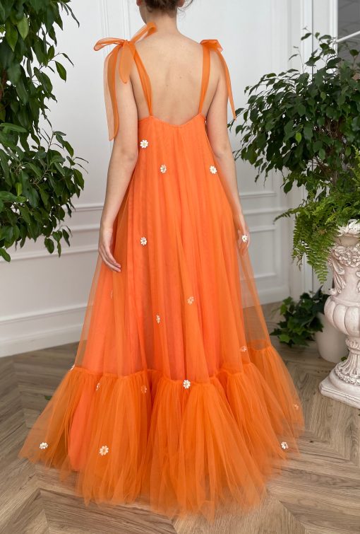 Teuta matoshi-Daisy Sun Trapeze Gown - Image 2