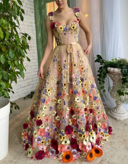 Teuta matoshi-Royal Garden Gown