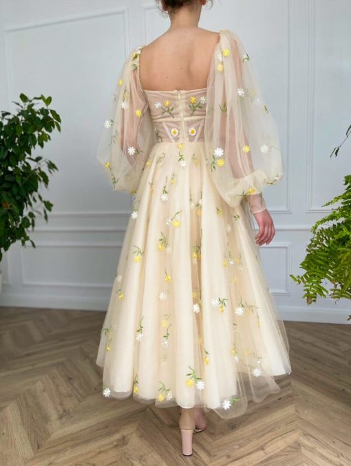Teuta matoshi-Wild Daffodils Dress - Image 2