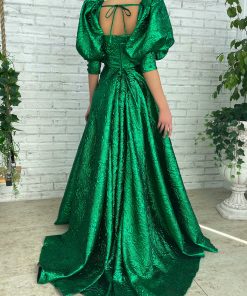 Teuta matoshi-Emerald Palace Puff Gown 2