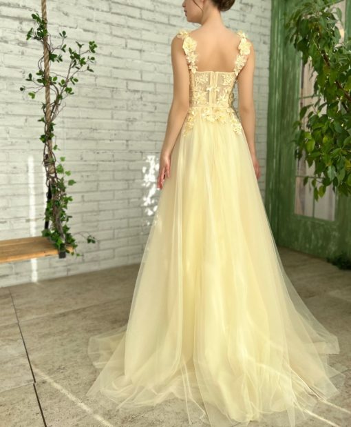 Teuta matoshi-Buttercup Sunset Gown - Image 2