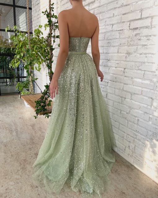 Teuta matoshi-Key Lime Cordial Gown - Image 2