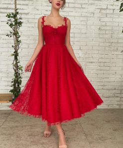 Teuta matoshi-Scarlet Rose Garden Gown
