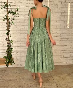 Teuta matoshi-Wintergreen Lace Gown 2