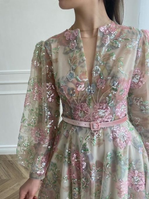 Teuta matoshi-Daydream Floral Gown - Image 3