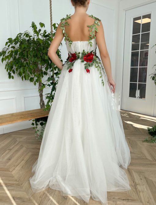Teuta matoshi-Enchanted Cordelia Vine Gown - Image 2