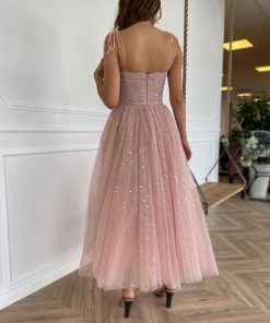 Teuta matoshi-Sandy Pink Dress