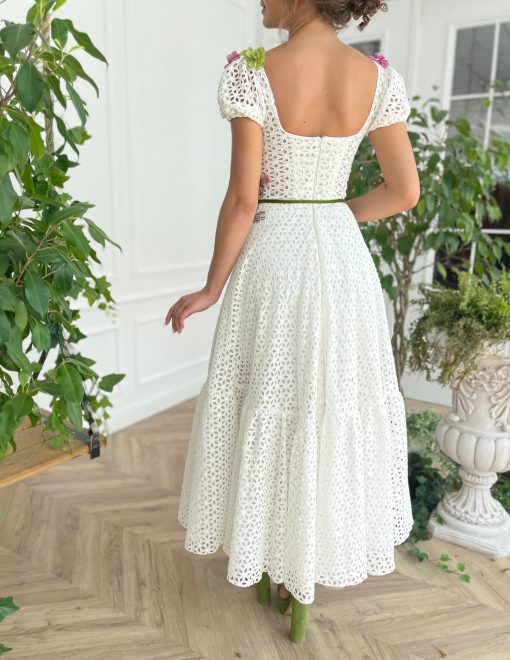 Teuta matoshi-Rosette Ivy Fields Corset Dress - Image 2