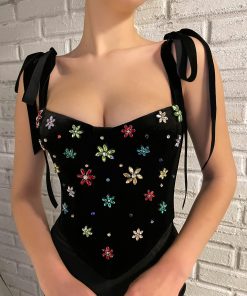 Teuta matoshi-Midnight Blossom Corset 2