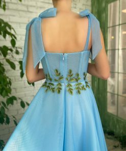 Teuta matoshi-Garden Blue Dress 2