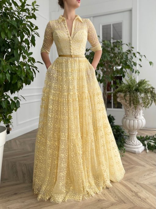 Teuta matoshi-Daffodil Dreams Gown