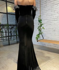 Teuta matoshi-Midnight Bow Gown 2