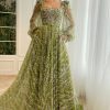 Teuta matoshi-Evergreen Iris Gown