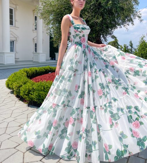Teuta matoshi-Rose Whispers Belle Gown - Image 2