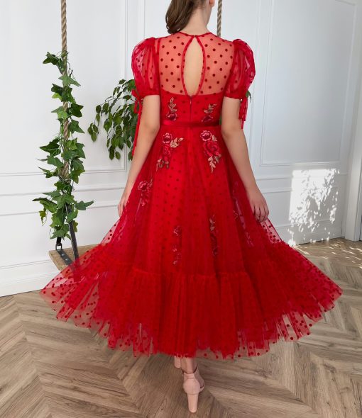 Teuta matoshi-Cardinal Jewel Dress - Image 2