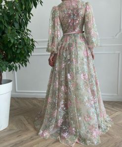 Teuta matoshi-Daydream Floral Gown