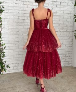 Teuta matoshi-Poinsettia Dress 2