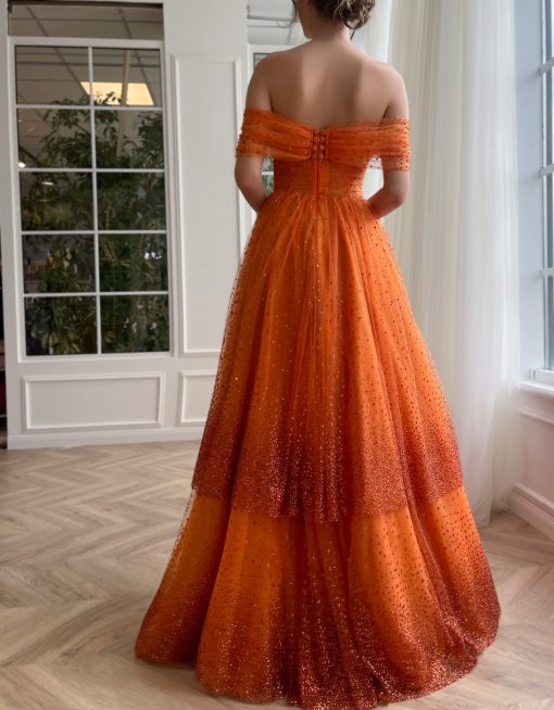 Teuta matoshi-Everlasting Embers Gown - Image 2
