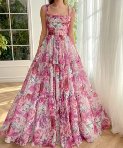 Teuta matoshi-Reverie Rose Gown