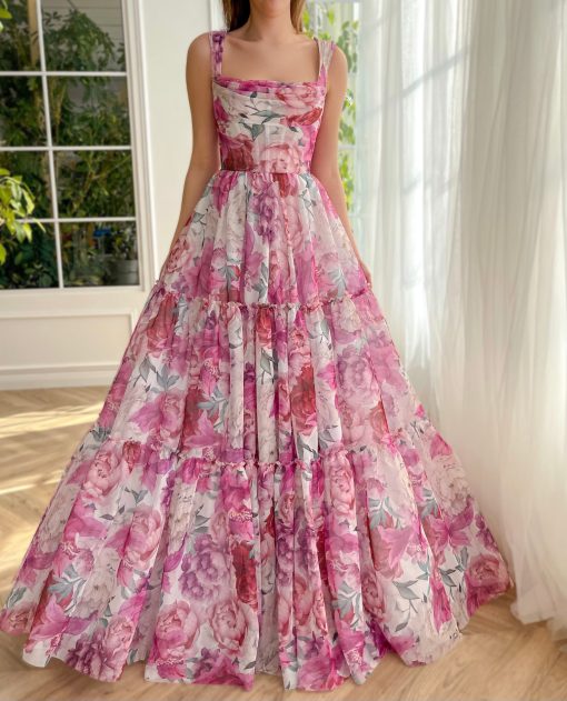 Teuta matoshi-Reverie Rose Gown