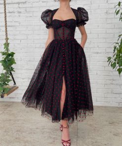 Teuta matoshi-Fluttering Hearts Corset Dress