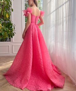 Teuta matoshi-Blush Blossom Gala Gown 2