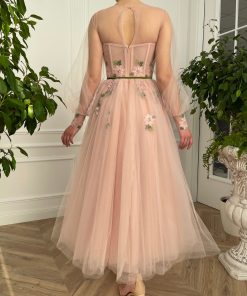 Teuta matoshi-Peony Blush Dress 2