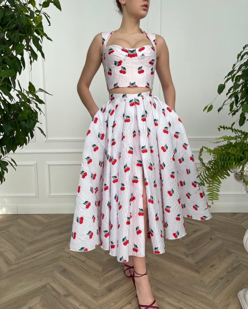Teuta matoshi-Cherry Parfait Dress