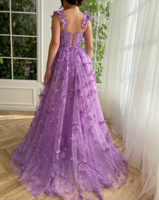 Teuta matoshi-Whimsical Flutter Gown - Image 2