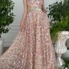 Teuta matoshi-Emerald Iridescent Draped Gown 4