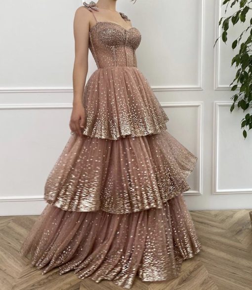 Teuta matoshi-Galaxy Layered Gown - Image 2
