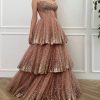 Teuta matoshi-Galaxy Layered Gown