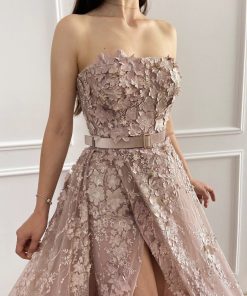 Teuta matoshi-Lovely Petals Embroiderd Gown 2