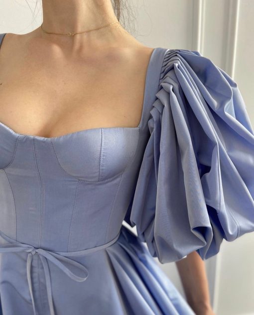Teuta matoshi-Skysail Puffsleeves Gown - Image 2