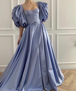 Teuta matoshi-Skysail Puffsleeves Gown