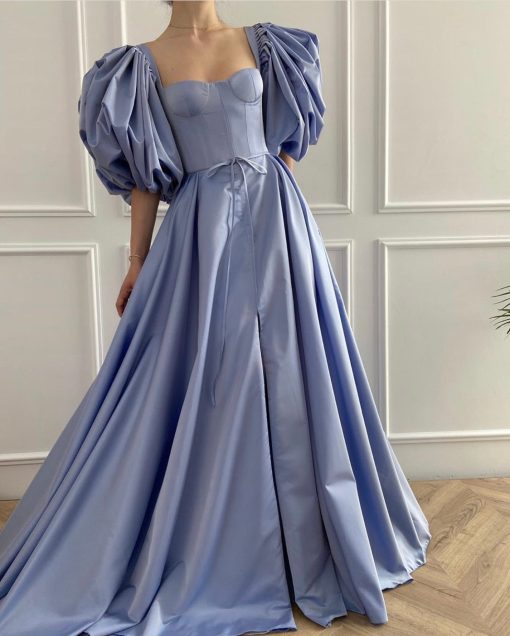 Teuta matoshi-Skysail Puffsleeves Gown